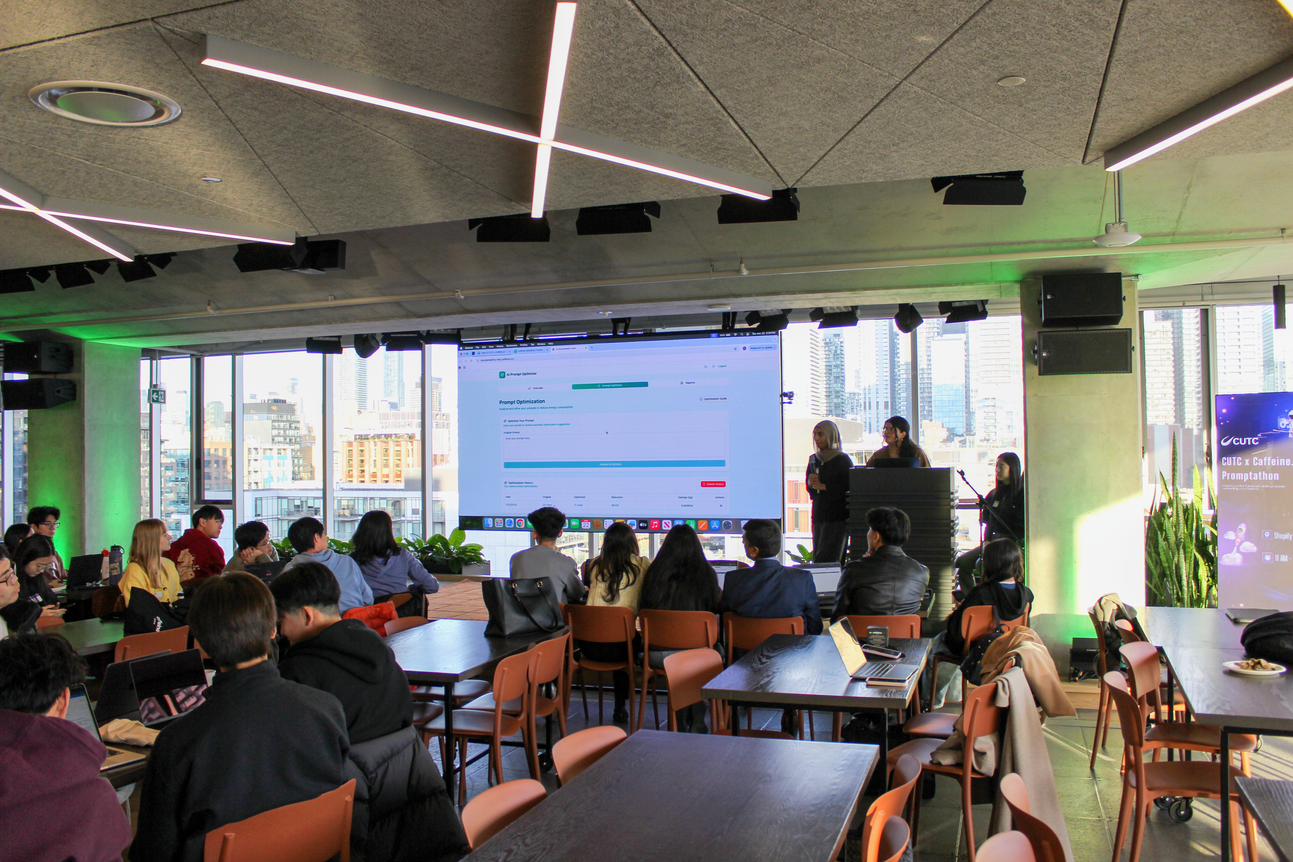 CUTC x Caffeine.ai — Participant demos