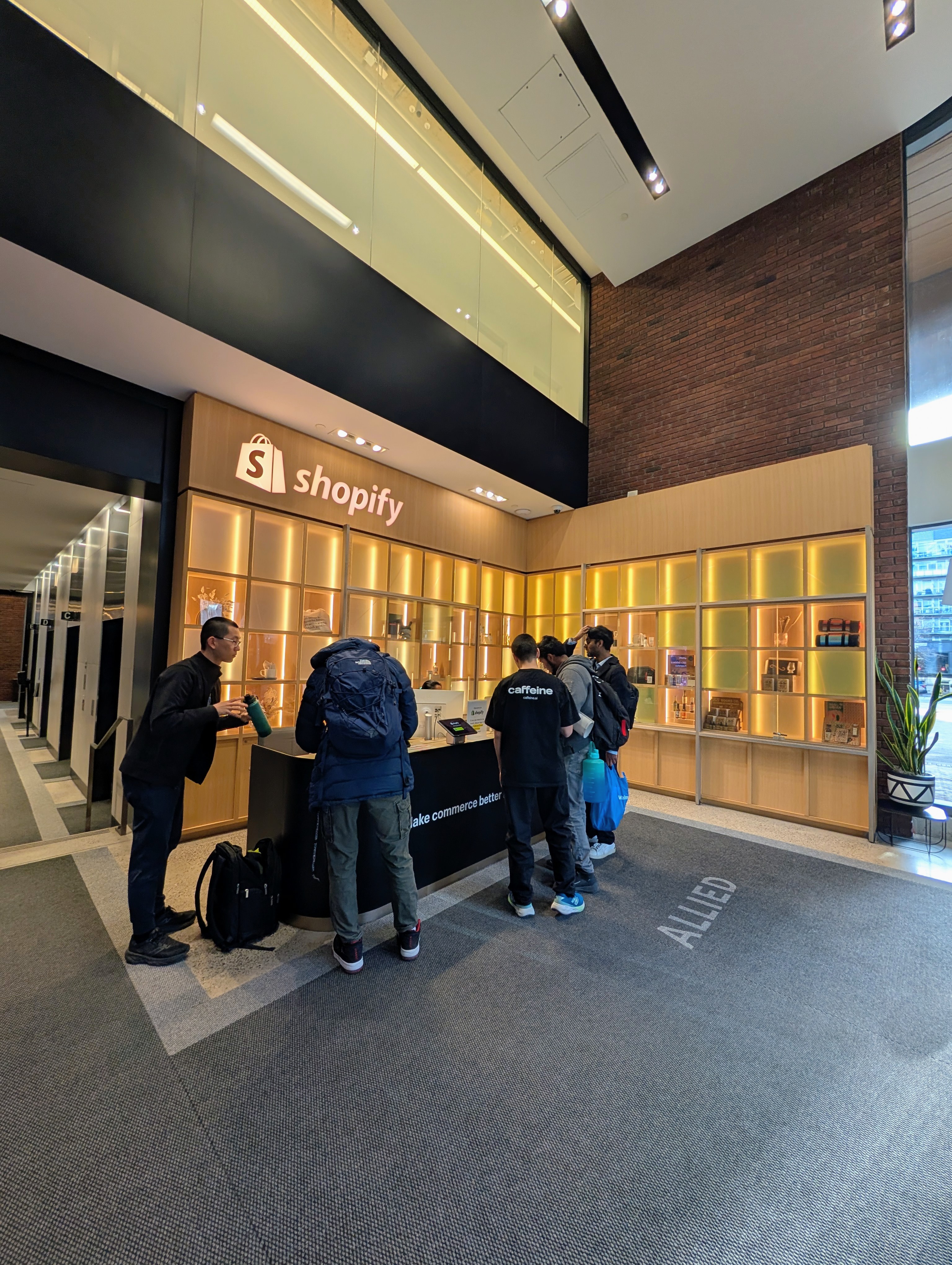 CUTC x Caffeine.ai — Shopify Toronto venue